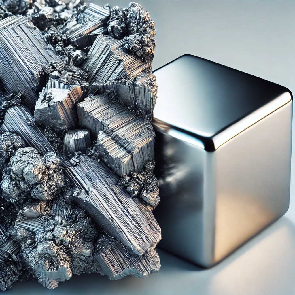 Titanium block semi-finished product