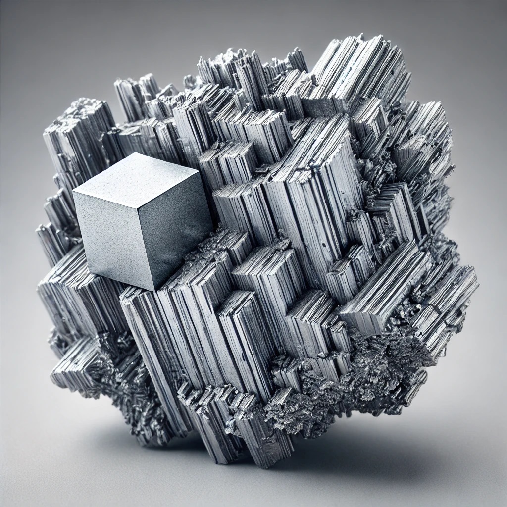 Zirconium cube semi-finished product